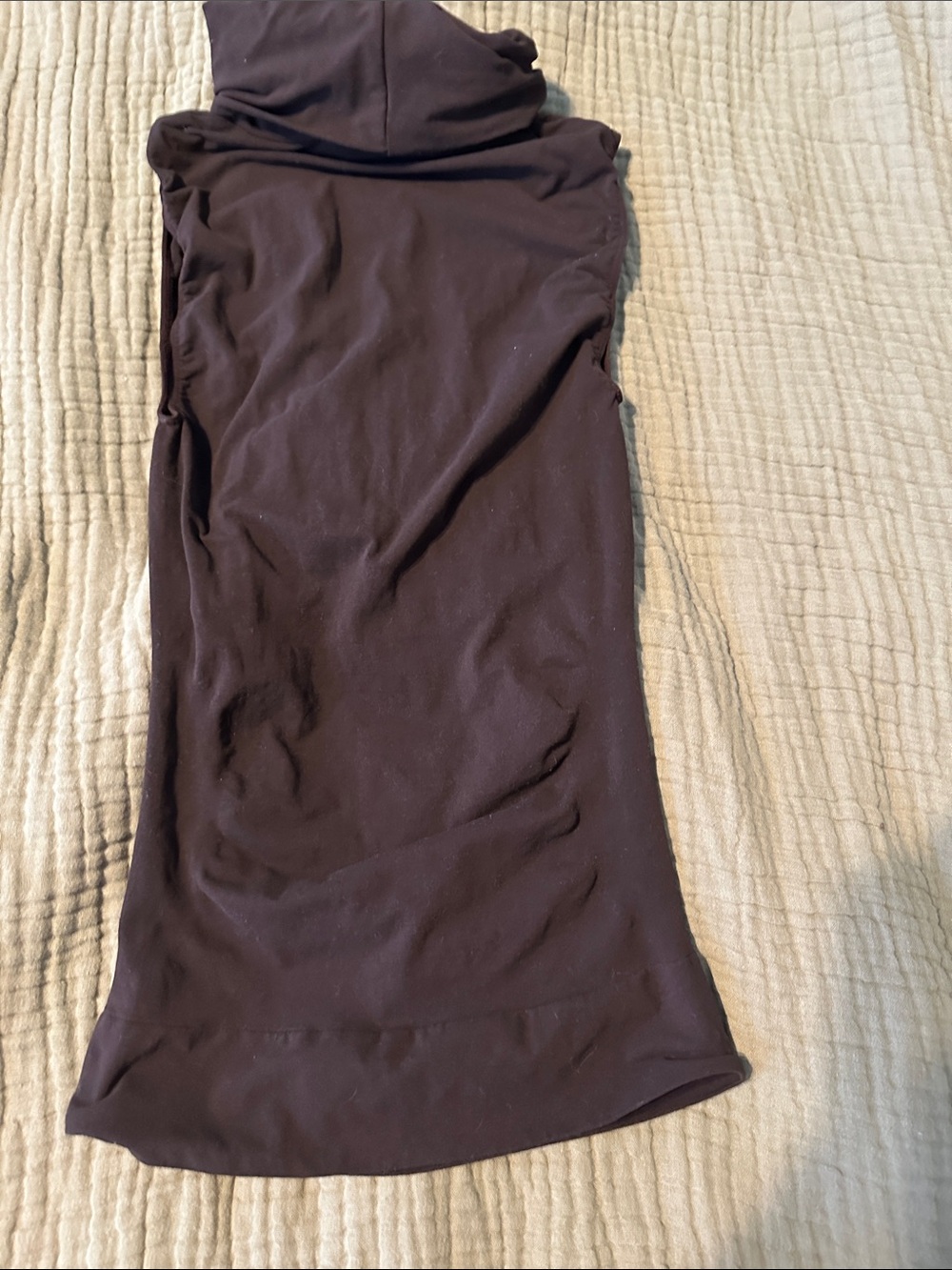 SPANX Black Sleeveless Shaping Top with a cowl neck - Picture 5 of 5